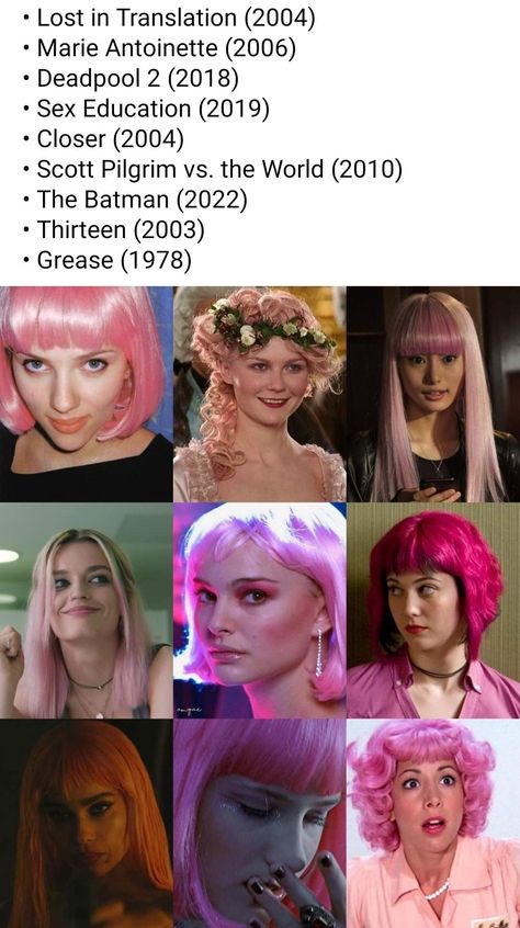 Cool Female Characters Movies, The Other Woman Characters, Pink Movie Aesthetic, Ready Or Not, Femcel Movies, Marie Antoinette Movie, Power Aesthetic, Cool World, Fact Or Fiction