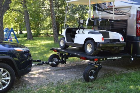 SWIVELWHEEL-58DW TANDEM TOW DOLLY Tow Dolly, Motorcycle Carrier, Electric Golf Cart, Motorcycle Trailer, Cargo Carrier, Toy Hauler, Rv Stuff, Camping Trailer, Camper Trailers