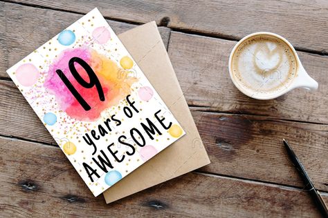 18th Birthday Cards Ideas, 18th Birthday Card Ideas, 100th Birthday Card, Birthday Card Digital, 90th Birthday Cards, 16th Birthday Card, 80th Birthday Cards, 70th Birthday Card, Anniversary Cards For Husband