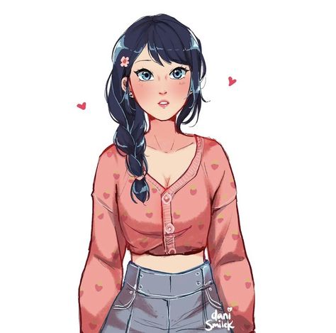 Cute Marinette, Marinette Fanart, Marinette Icon, Instagram Doodle, Ladybug Outfits, Ladybug Art, Ladybug Wallpaper, Ladybug Anime, Miraculous Ladybug Fanfiction