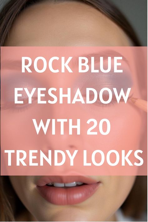 Rock Blue Eyeshadow with 20 Trendy Looks Bridal Makeup For Brunettes, Blue Eyeshadow Looks, Blue Smokey Eye, Brunette Makeup, Makeup For Blondes, Best Eyeshadow, Stunning Makeup, Deep Skin, Eyeshadow Primer