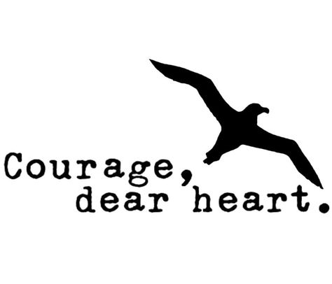 The Chronicles of Narnia tattoo idea. "Courage, dear heart." - Voyage of the Dawn Treader Chronicles Of Narnia Tattoo, Courage Dear Heart Tattoo, Narnia Tattoo Ideas, Narnia Tattoo, Red Hair Tattoos, Geeky Tattoos, Deep Roots Are Not Reached, Norse Tattoos, Tattoos Disney