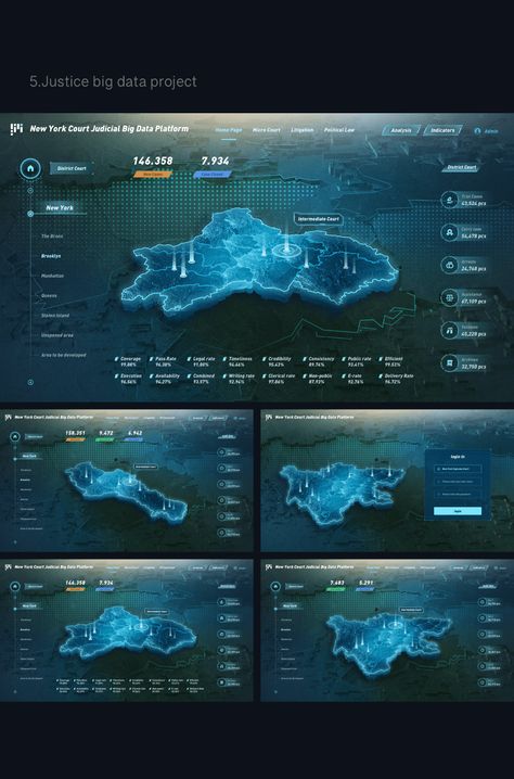 FUI / Data Visualization on Behance 3d Map Design, Map Visualization, 3d Data Visualization, Big Data Design, Beijing Map, Big Data Visualization, Dashboard Interface, Visual Map, Data Dashboard