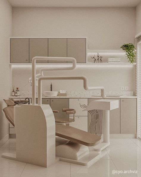 Modern Exam Room, Dentist Cabinet Design, Dentist Design Interior, Dentistry Office Design, Orthodontist Office Design, Dentist Interior Design, Dentist Clinic Interior Design, Small Dental Clinic Interior Design, Modern Dental Office