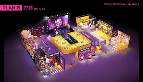 Brand Activation Ideas, Space Exhibition, Plinko Game, Game Booth, Exhibition Plan, Event Booth Design, Festival Booth, Event Layout, Event Games