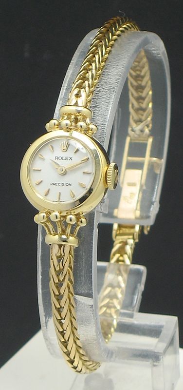 STUNNING SOLID 18CT GOLD ROLEX PRECISION LADIES COCKTAIL WATCH C1956 Luxury Gold Watches Women, Vintage Womens Rolex Watch, Rolex Gold Watches Women, Lady Rolex Watch, Gold Ladies Watch, Unique Watch Design, Cocktail Watch Women, Ladies Gold Watch Designs, Vintage Rolex Women