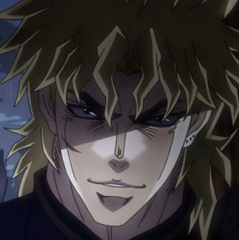 Dio Brando, Hair, Anime, Blue, Black