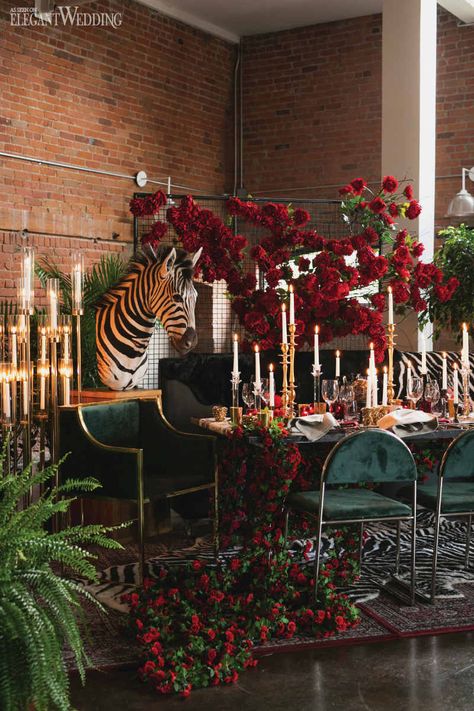 Zebra Wedding Theme, Jungle Themed Wedding Decor, Lion Wedding Theme, Jungle Theme Wedding Decor, Safari Themed Wedding, Jungle Table Setting, African Wedding Theme Decoration, Safari Wedding Theme, Jungle Themed Wedding