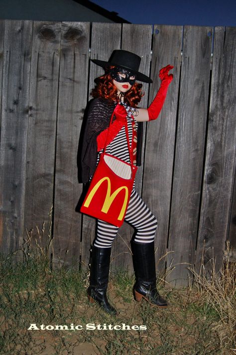 Custom Made Mcdonalds French Fries Purse Tote by AtomicStitches, $31.00 Hamburglar Costume, Mcdonalds French Fries, Custom Halloween Costumes, Black Halloween Dress, Monster Mash, Costumes Ideas, Dog Costume, Cool Halloween Costumes, Girls Weekend