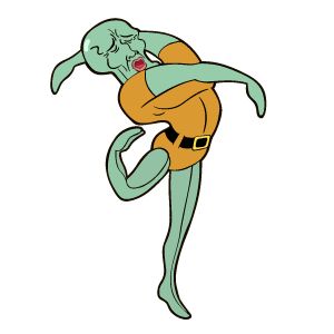 Handsome Squidward Dancing Meme Sticker. #meme #squidward #Dancing #SpongeBob #HandsomeSquidward #Dance Handsome Squidward Wallpaper, Handsome Squidward Tattoo, Handsome Squidward Painting, Buff Squidward, Squidward Dancing, Hot Squidward, Squidward Funny, In Love Meme, Meme Dance