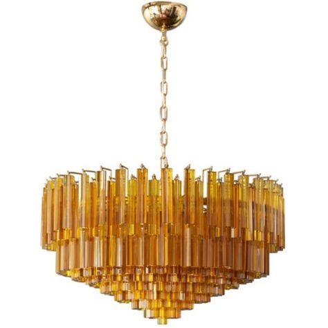 Huge Chandelier, Yellow Chandelier, Mid Century Chandelier, Glass Light Fixture, Flower Chandelier, Flush Mount Chandelier, Modern Flush Mount, Living Room Decor Inspiration, Glass Ceiling Lights