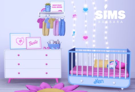 The Sims 4 Barbie Cc, Barbie Sims 4 Cc, Ts4 Bed Cc, Sims 4 Barbie Cc, Mm Game, Sims Victorian, Sims Furniture, Victorian Mansion, Barbie Room