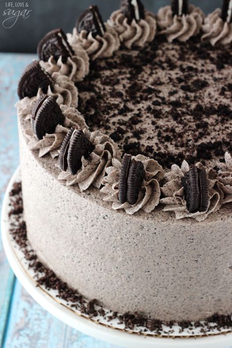 Chocolate Oreo Cake Oreo Icing, Oreo Frosting, Chocolate Oreo Cake, Oreo Buttercream, Chocolate Cake Recipe Moist, Chocolate Oreo, Homemade Chocolate Cake, Smooth Cake, Chocolate Oreos