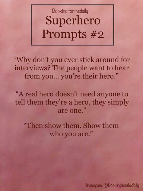 Superhero Ideas Writing, Superhero Origin Story Ideas, Superhero Story Ideas, Writing Superheroes, Hero And Villain Writing Prompts, Superhero Prompts, Thriller Prompts, Hero Prompts, Superhero Writing Prompts