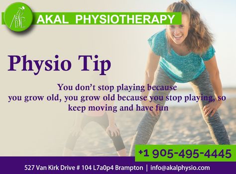 Physiotherapy Tip Of The Day For Strong And Healthy Muscles.  Contact-us Today: Call: 905-495-4445 Email: Info@AkalPhysio.com #Akal #TipOfTheDay #Physiotherapist #Physiotherapy #Expert #Pain #Relief #Relive Physiotherapy Day Quotes, Physiotherapy Day, Physio Tips, Change Your Life Quotes, Physiotherapy Clinic, Strong And Healthy, Day Quotes, Tip Of The Day, Cool Pictures Of Nature