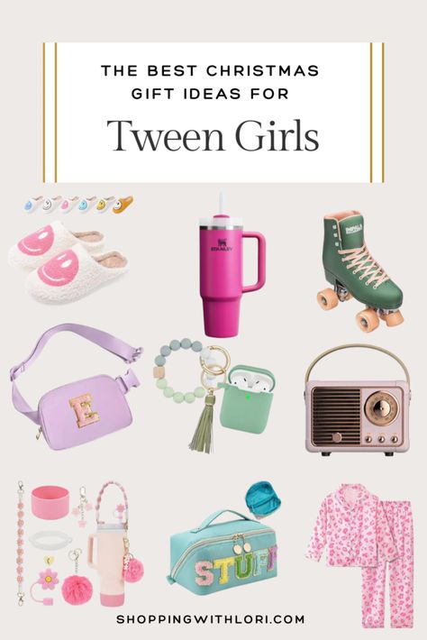 The Best Christmas Gift Ideas for Tween Girls Christmas Gift Ideas For 10 Year Girl, Girls Christmas Gifts, Aspen Rae, Chistmas Gift, Girly Christmas Gifts, Girly Christmas, Girls Gift Guide, 2024 Christmas, Girl Christmas