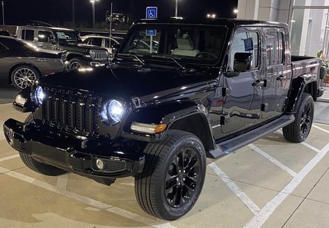 2023 Jeep Gladiator, Jeep Gladiator Black, Jeep Unlimited, Black Jeep Wrangler, Jeep Jt, Black Suit Men, Dream Trucks, Black Jeep, Jeep Jl