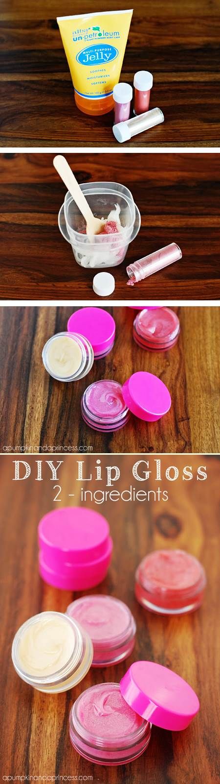 DIY Lip gloss - cannot stand all the chemicals in make up and never can find a natural lip gloss. Jelly Eyeshadow, Lip Gloss Tutorial, Diy Lipgloss, Diy Lush, Gloss Diy, Girls Lip Gloss, Homemade Spa, Natural Spa, Natural Lip Gloss