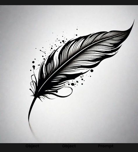 Feather Ying Yang Tattoo, Plumas Tattoo, Ying Yang Art, Ying Yang Tattoo, Feather Tattoo Design, Shiva Tattoo, Feather Tattoo, Cover Up Tattoo, Name Tattoos