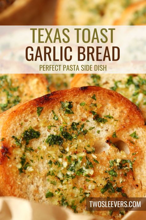 When it comes to classic comfort food, few things can beat the rich, buttery goodness of Texas Toast Garlic Bread. Whether you're serving it as a side to your favorite pasta dishes or using it as the base for mouthwatering garlic bread pizzas, this recipe is a winner. Garlic Bread Texas Toast, Toast Garlic Bread, Texas Toast Garlic Bread, Garlic Butter Spread, Garlic Bread Pizza, Make Garlic Bread, Pasta Side Dishes, Italian Pasta Dishes, Garlic Bread Recipe