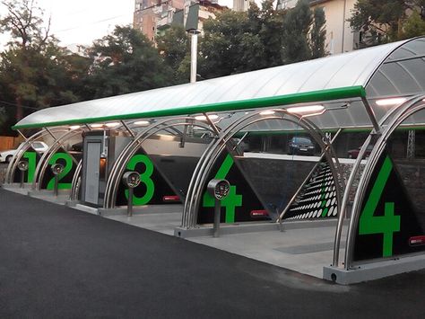 Auto lavados Folding Staircase, Self Service Car Wash, Car Porch Design, Car Wash Business, Automatic Car Wash, Mobile Car Wash, Car Wash Equipment, Car Shelter, Car Station