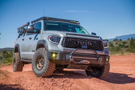 50statesoverland - 2018 SR5 Cement CM Overland Build | Toyota Tundra Forum Overland Setup, Tundra Overland, Toyota Tundra Off Road, Toyota Tundra Accessories, Toyota Sequioa, Toyota Trucks 4x4, Tundra Accessories, Overland Build, Toyota Tundra Trd Pro