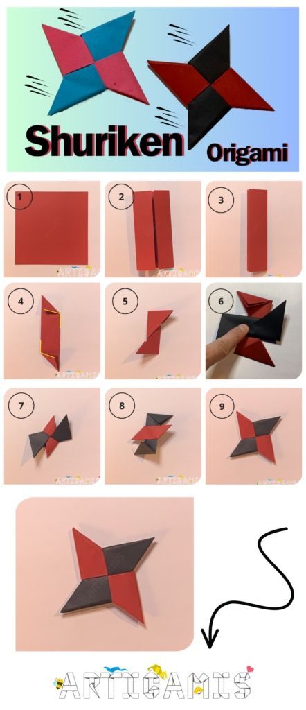 15 Craft Ideas for Kids to Spark Creativity at Home Simple Origami Step By Step, Origami Ideas Step By Step, Sanrio Origami, Origami Instructions Step By Step, Anime Origami, Origami Things, Origami Shuriken, Origami Instructions Easy, Paper Hearts Origami