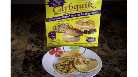 Carbquik Pancakes, Low Carb Pancake, Carbquik Recipes, Low Carb Pancake Recipe, Baking Mix Recipes, Low Carb Brownies, Chocolate Frosting Recipes, Low Carb Pancakes, Low Carb Baking