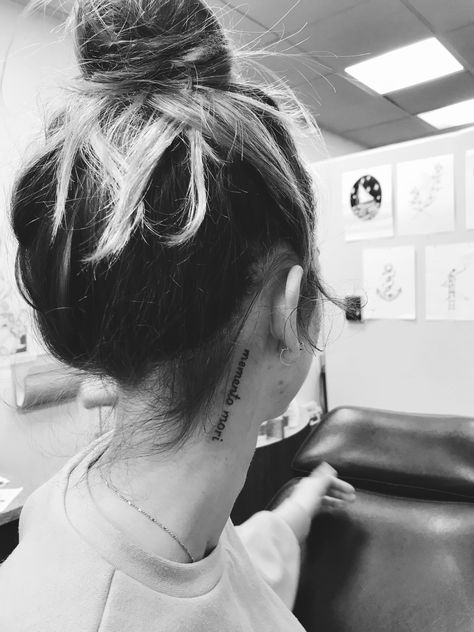 memento mori Memento Mori Neck Tattoo, Momento Mori Tattoo, Memento Mori Tattoo, Small Neck Tattoos, Neck Tattoos Women, Wing Tattoo, Neck Tattoos, Momento Mori, Rose Tattoos