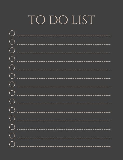 To Do List Background, Daily To Do List Template, Minimalist To Do List, Ipad Backgrounds, To Do List Daily, List Background, To Do List Template, Beige Minimalist, Daily To Do List