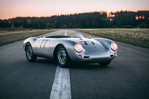 1955 Porsche 550 Spyder | Uncrate Porsche 550 Spyder, Lotus Elan, 550 Spyder, Porsche 550, Mercedes Benz 300, Porsche Cars, Porsche Design, Porsche 356, Athletic Performance