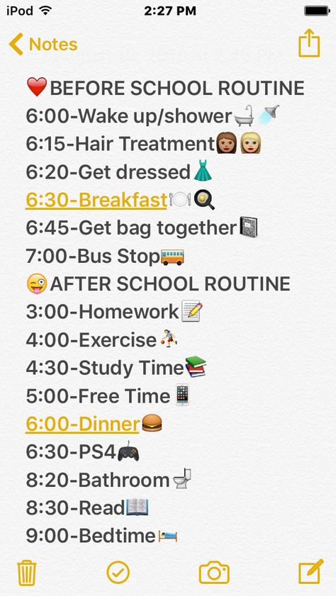 This is my middle school routine for after and before school! School Routines For Middle School, Before And After School Routine, Middle School Schedule, Before And After School, Before School Routine, School Night Routine, Morning Routines List, Morning School, Kids Routine