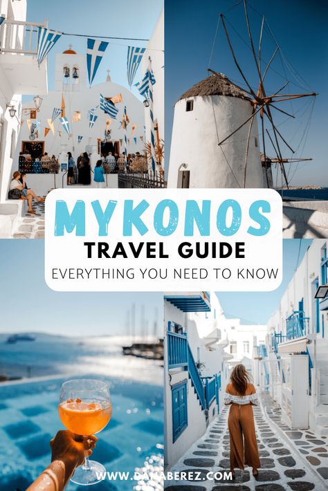 Things To Do In Mykonos, Mykonos Travel, Greek Vacation, Greece Photography, Mykonos Island, Greece Travel Guide, Vacation Itinerary, Travel City, Greece Vacation