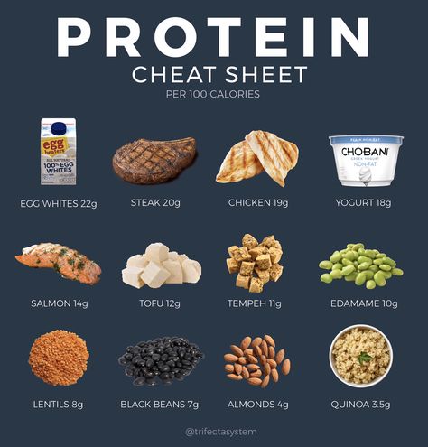 #protein #proteinpowder #vegan #veganrecipes #healthyrecipes #healthyfood #veganprotein #paleo #paleofood #keto #ketorecipes Protein Cheat Sheet, Healthy Weight Gain Foods, Desserts Keto, Healthy High Protein Meals, Healthy Weight Gain, Protein Rich Foods, High Protein Recipes, Eating Plans, Cheat Sheet