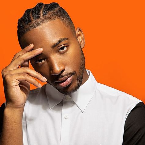 Algee Smith, 90s Men, Orange Aesthetic, The Interview, Hercules, Black Men, Interview, It Cast, Hair