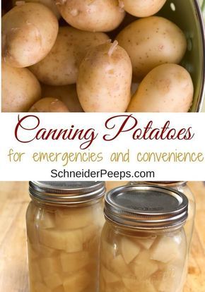 Preserving Potatoes, Food For Emergencies, Can Potatoes, Dark Location, Canning Potatoes, Quick Side Dish, Best Vegetable Recipes, Pressure Canning Recipes, Canned Potatoes