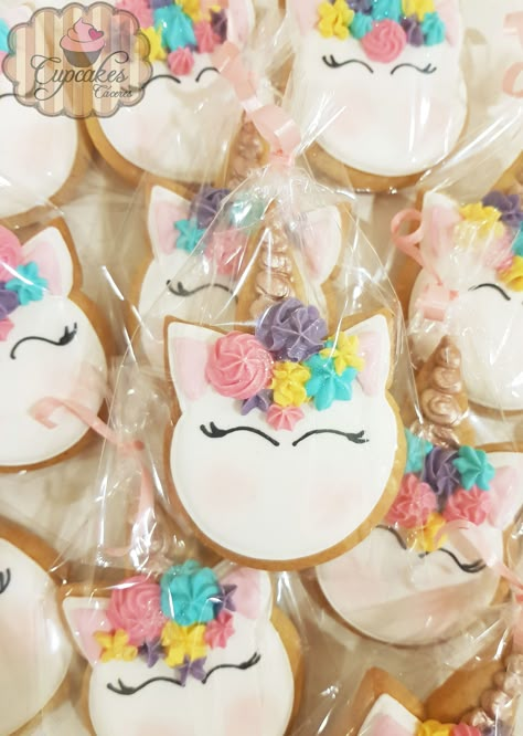 Unicorn Face Cookies, Unicorn Party Cookies, Caticorn Cookies, Unicorn Birthday Party Cookies, Unicorn Sugar Cookies Royal Icing, Unicorn Decorated Cookies, Unicorn Cookies Decorated, Cookies Unicornio, Rainbow Unicorn Cookies