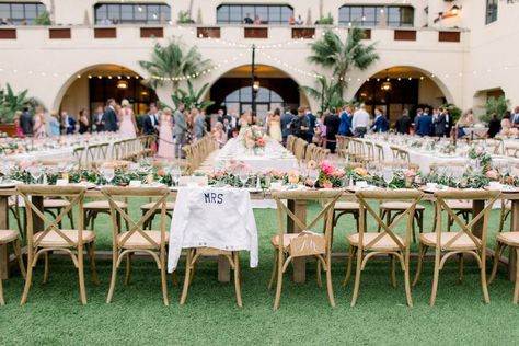 REAL WEDDING VIDEO: A BRUIN AND A DUCK IN LOVE | Intertwined Events | Terranea Resort | Kristina Adams Photography Modern Cocktail Hour, Bridesmaids Jackets, Terranea Resort Wedding, Pink Coastal, Irish Wedding Rings, Terranea Resort, Modern Cocktail, California Wedding Venues, Beautiful Love Stories