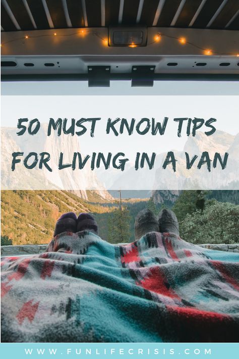 Van Life Tips And Tricks, Minimalist Van Life, Van Life Diy Cheap, Living In A Van Full Time, How To Start Van Life, Van Life Jobs, Vanlife Hacks, Van Life Hacks, Van Life Safety