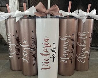 Gifts On A Budget, Bridesmaids Proposal, Bridesmaid Gift Ideas, Rose Gold Bridesmaid, Bridesmaids Groomsmen, Bridesmaids Gift Sets, Wedding Silver, Gold Bridesmaids, Pnina Tornai