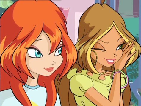 Good morning! Winx Club Flora and Bloom will make you happy Winx Club Bloom And Flora, Winx Club Flora And Bloom, Good Duos, Flora And Bloom Winx Club, Bloom And Flora, Winx Bloom, Bloom Winx, Klub Winx, Bloom Winx Club