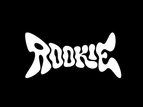 Rookie by Sasha Cko on Dribbble Logo Group Design, Fan Names Ideas, Name Group Ideas, Cool Group Names, Group Logo Ideas, Alan Aesthetic, Dr Logo, Name Design Art, Kpop Group Names