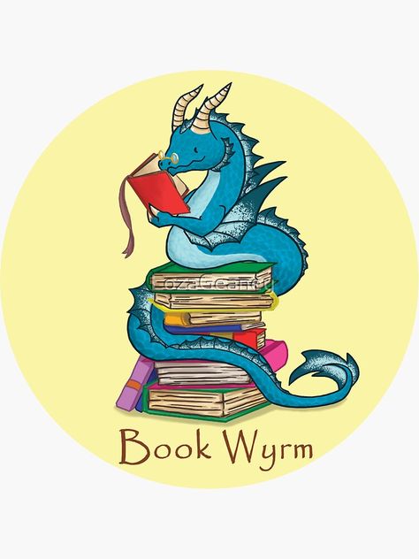 Book Dragon Art, Reader Tattoo, Dragon Day, Types Of Dragons, Dragon Sketch, Classic Book, Commissioned Artwork, Cool Books, Book Dragon