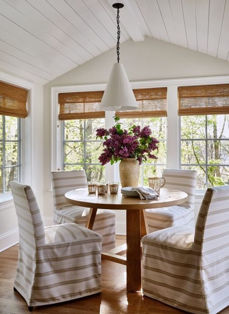 House Tour: Charming Cape Cod - Design Chic Cape Cod Style, New England Homes, Breakfast Table, S B, Neutral Palette, Historic Home, By Grace, House And Home Magazine, Step Inside