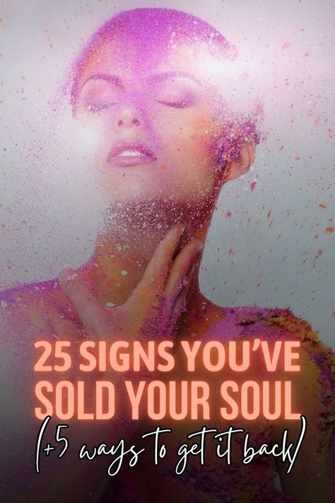 What are the not-so-obvious signs you've sold your soul? What can you do about it? How can you get it back? Read on to find out all the answers! Selling Your Soul, Science Fiction Movies, Personal Empowerment, Fiction Movies, Everlasting Life, Self Image, Self Acceptance, You Get It, Self Compassion