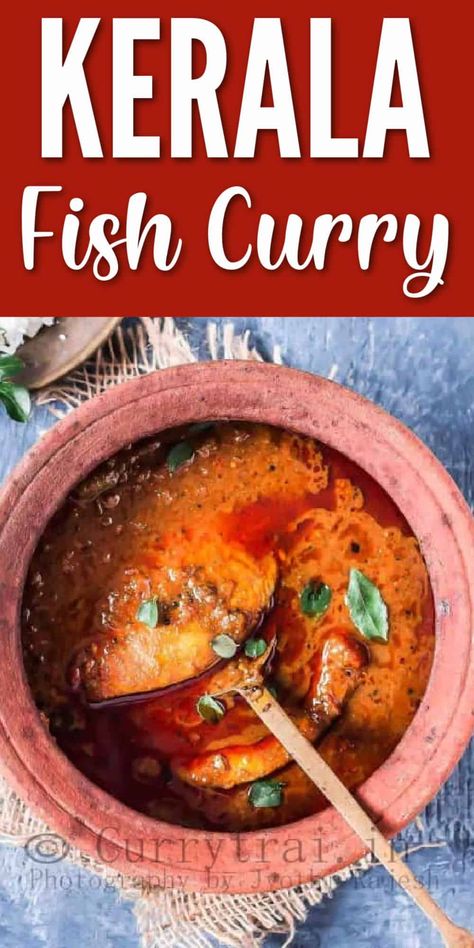 Kerala fish curry is a red tangy mildly spicy curry that uses kudampuli and shallots and pairs perfectly with steamed rice. #fishcurry #Keralafishcurry #curryrecipes #Indiancurry Kerala Fish Curry, Fish Curry Indian, Christmas Eve Meal, Authentic German Recipes, Salmon Curry, Australian Recipes, Fish Curry Recipe, Family Breakfast Recipes, Spicy Curry