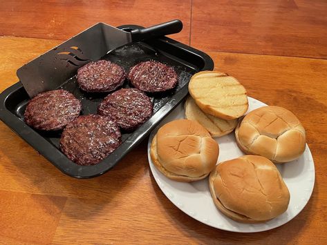 Hamburgers On Traeger Grill, Traeger Hamburgers, Traeger Recipes, Traeger Grill, Hamburger Recipes, Beef Patty, Grass Fed Beef, Worcestershire Sauce, The Grill