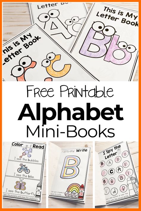 Learning the alphabet is crucial for preschoolers, but it doesn't have to be a struggle. Life Over C's has free Printable Alphabet Books for preschoolers to jump start their alphabet learning. These alphabet books include alphabet tracing, alphabet dot pages, mazes, coloring pages and more! Gross Motor Assessment For Preschoolers, Letter U Books For Preschoolers, Letter B Alphabet Book, Prek Alphabet Book, Abc Books Preschool Free Printables, Letter Booklets Free Printable, Alphabet Pages Printable, Letter B Books For Preschool, Preschool Letter Books