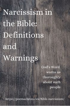 Truth Scripture, Narcissism Relationships, Narcissistic People, Narcissistic Behavior, Bible Knowledge, Narcissism, Empath, Bible Scriptures, Relationship Tips