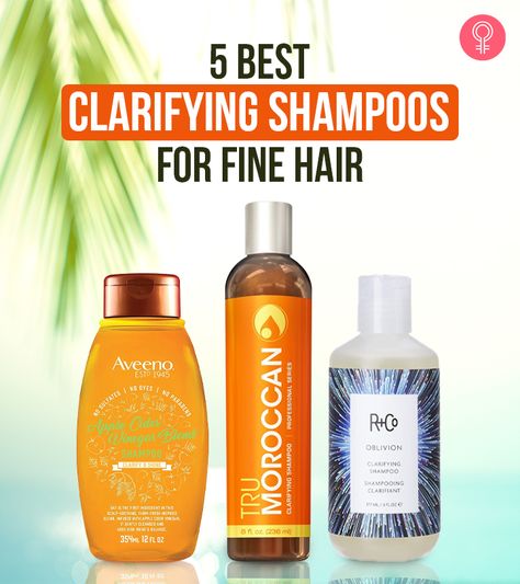 5 Best Clarifying Shampoos Of 2020 For Fine Hair Best Shampoo For Fine Hair, Best Shampoo For Oily Hair, Best Clarifying Shampoo, Hair Buildup, Shampoo For Fine Hair, Fine Curly Hair, Best Shampoo, Fine Straight Hair, Good Shampoo And Conditioner